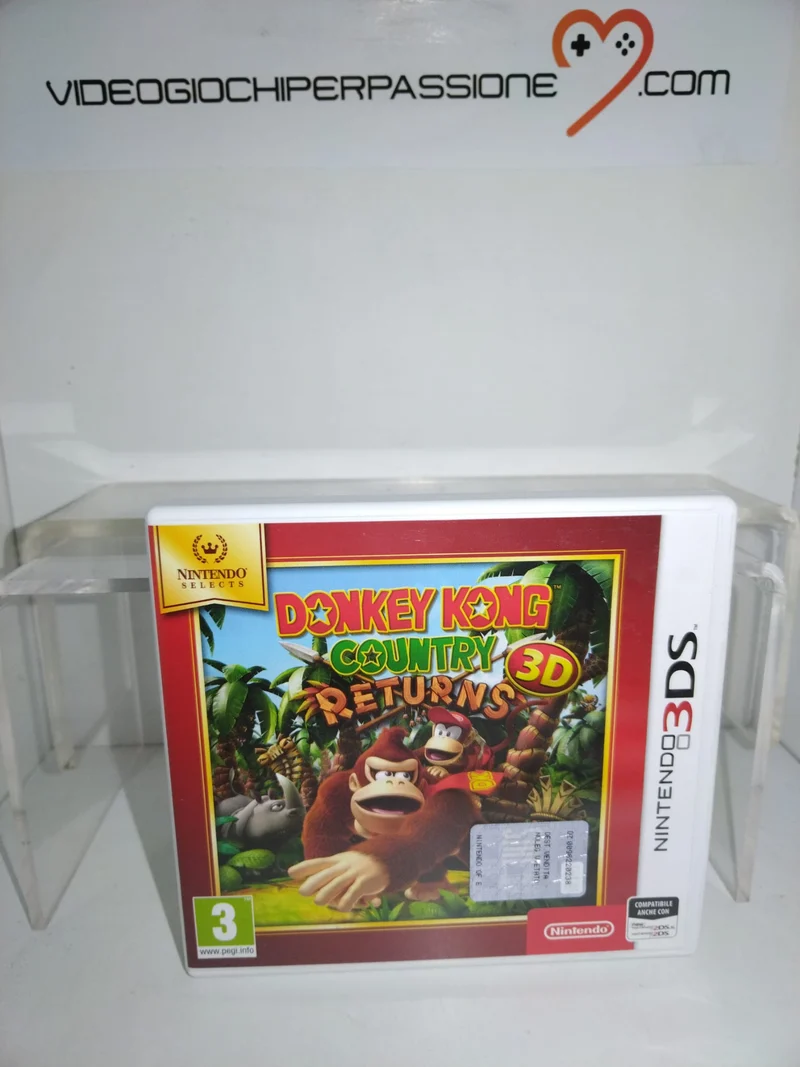 DONKEY KONG COUNTRY RETURNS 3DS (usato garantito)(versione italiana)