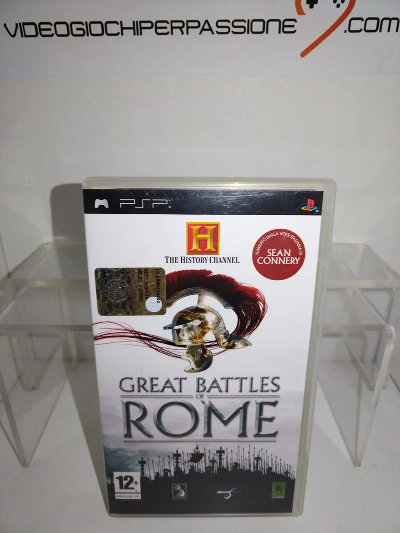 THE HISTORY CHANNEL : GREAT BATTLES OF ROME PSP (usato garantito)