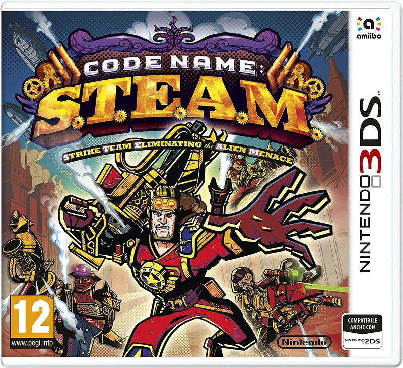 CODE NAME S.T.E.A.M. NINTENDO 3DS VERSIONE ITALIANA
