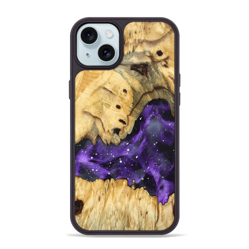 iPhone 15 Plus Wood Phone Case - Madilyn (Cosmos, 829891)