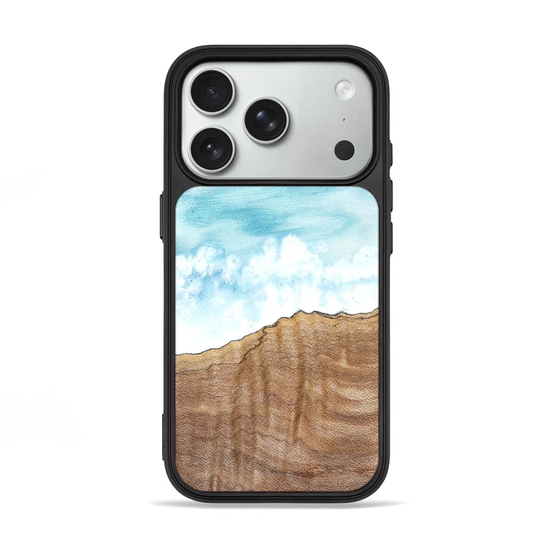 iPhone 18 Pro Wood Phone Case - Nori (Coastal, 829922)