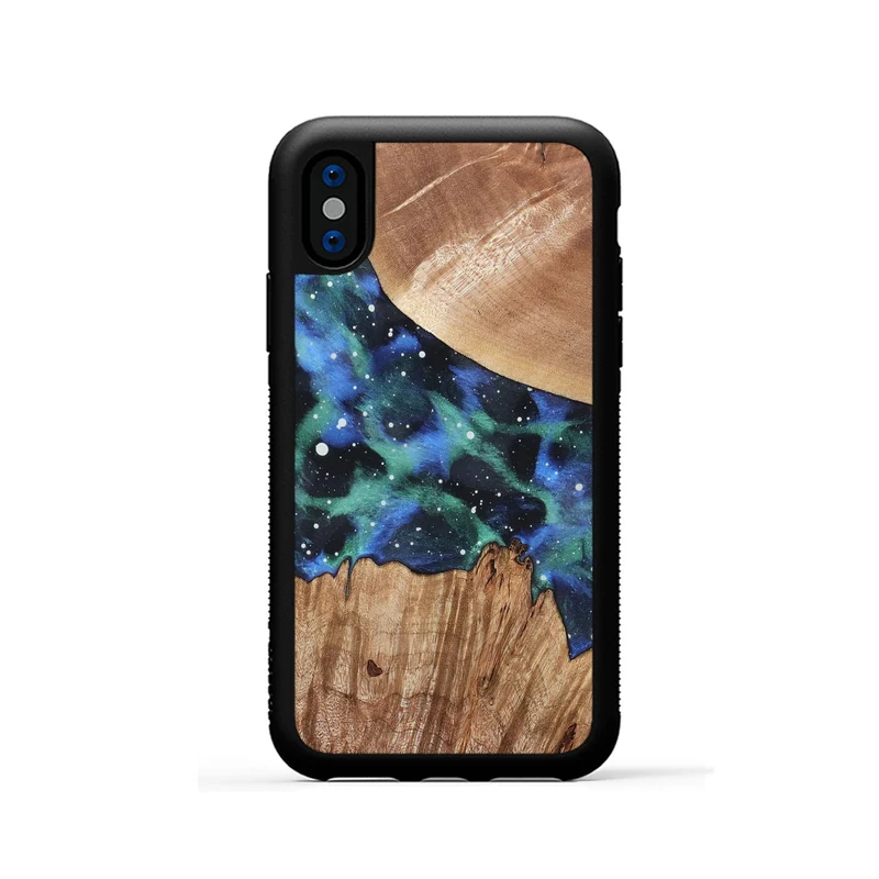 iPhone Xs Wood Phone Case - Kelsea (Cosmos, 829878)