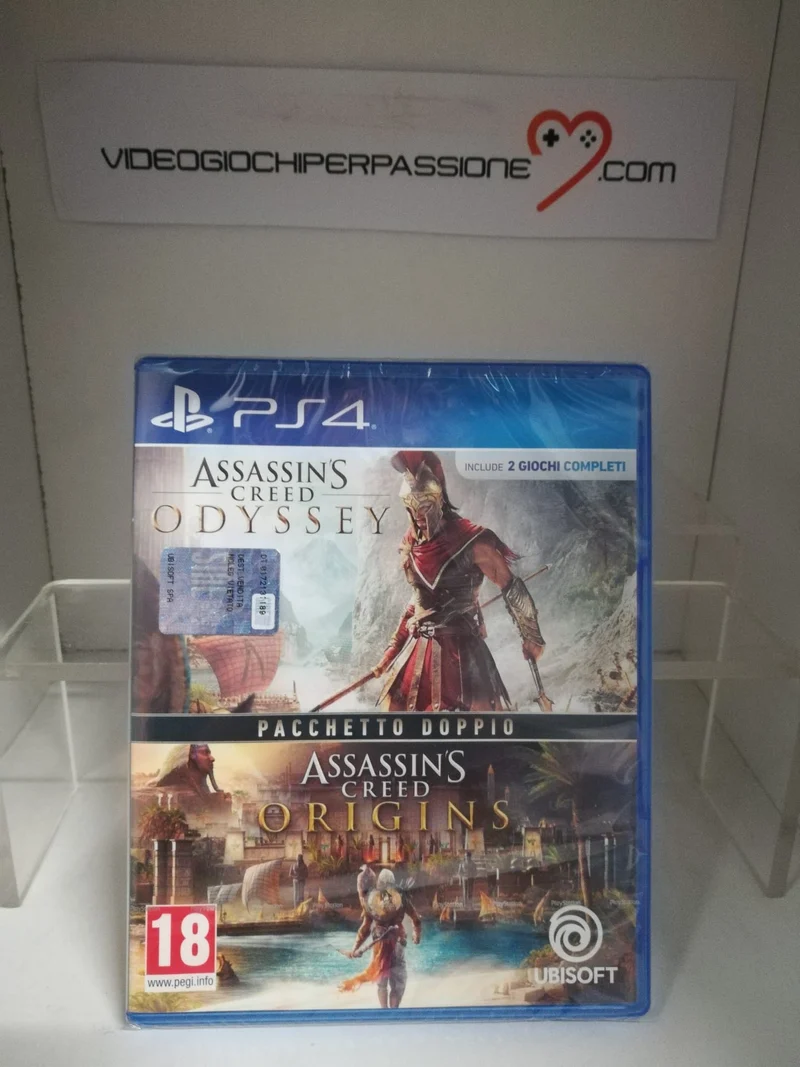 Assassin's Creed Origins + Odyssey - PlayStation 4 (versione italiana)