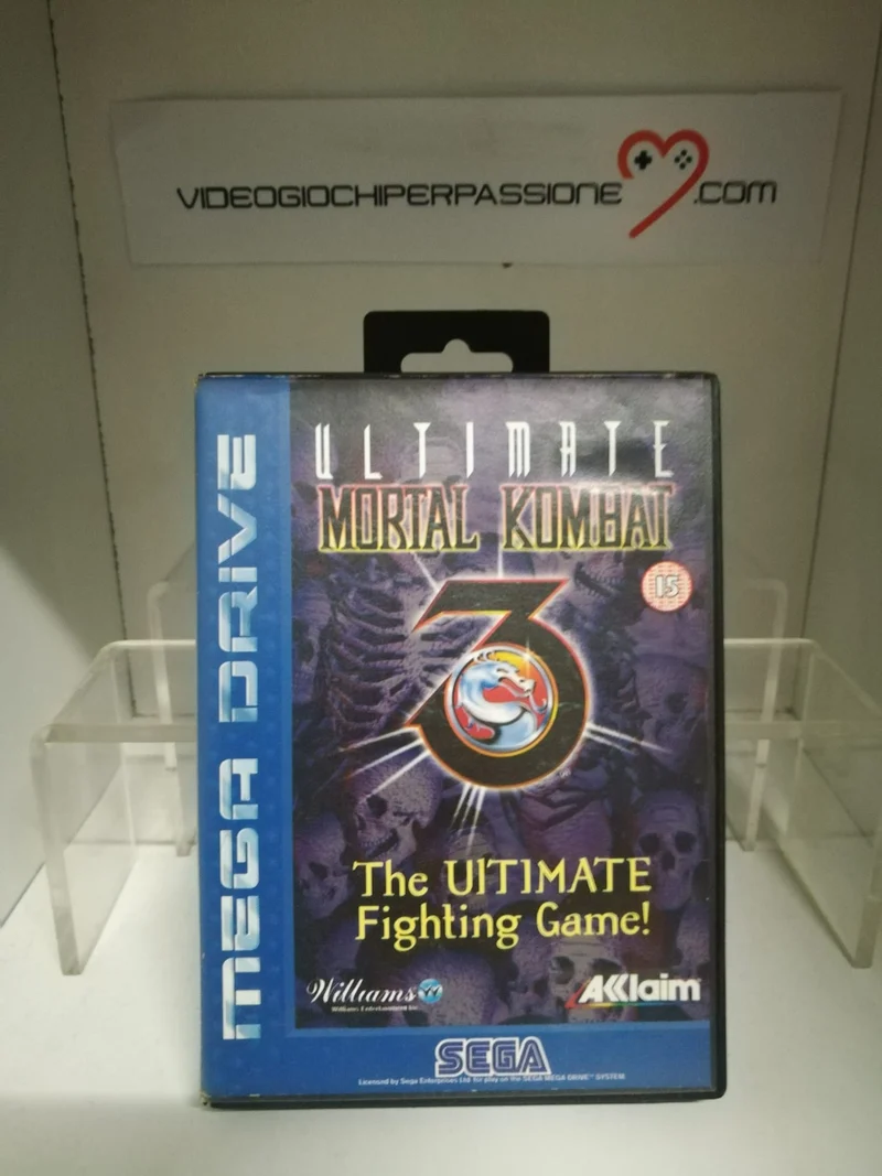 ULTIMATE MORTAL KOMBAT 3 SEGA MEGA DRIVE (usato)(manca il manuale)