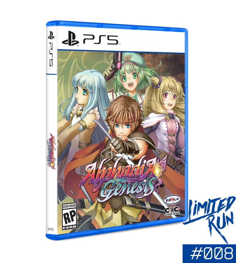Alphadia Genesis Limited Run #08 Importazione - PlayStation 5 Edizione Americana
