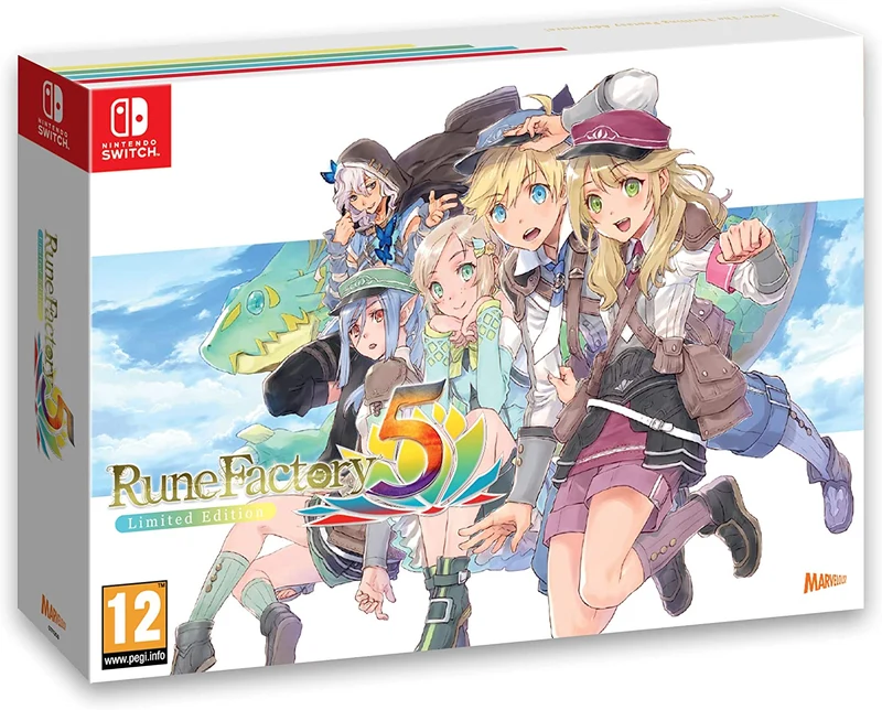 Rune Factory 5 Limited Edition Nintendo Switch Edizione Europea