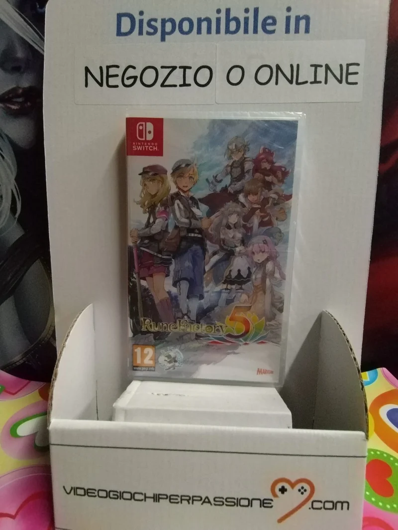 Rune Factory 5 Nintendo Switch Edizione Europea