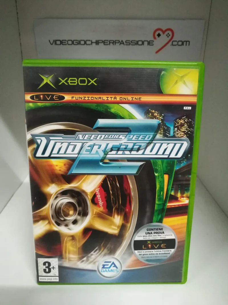 NEEED FOR SPEED UNDERGROUND 2 XBOX (usato garantito)
