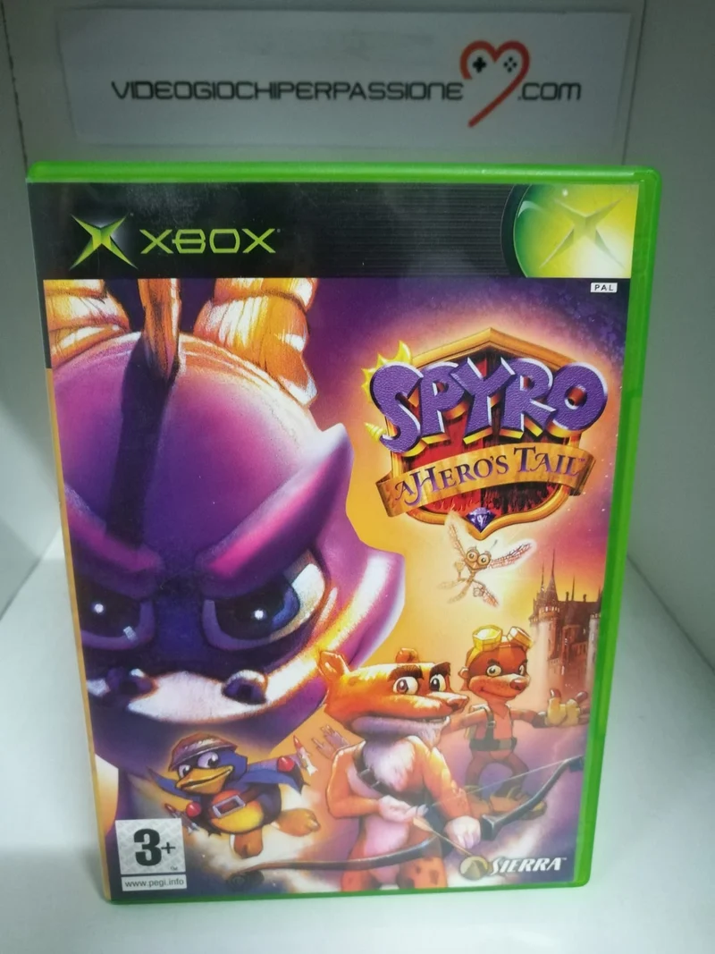 SPYRO A HERO'S TAIL XBOX (usato garantito)