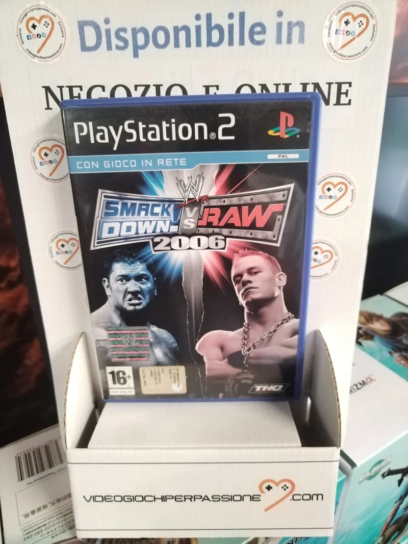 WWE Smackdown VS Raw 2006 PS2 (usato garantito)(versione italiana)