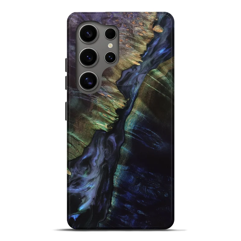 Galaxy S25 Ultra Wood Live Edge Phone Case - Teri (Cosmos, 829852)