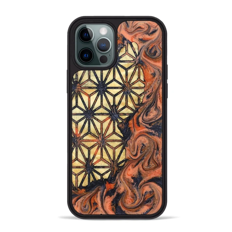 iPhone 12 Pro Max Wood Phone Case - Verna (Pattern, 829942)