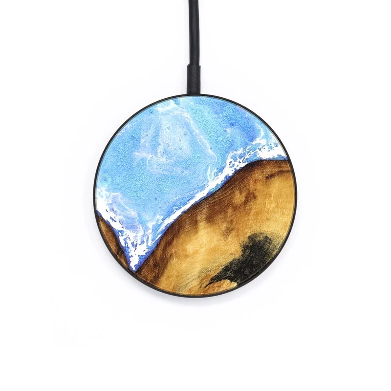 Circle Wood Wireless Charger - Irene (Coastal, 829923)