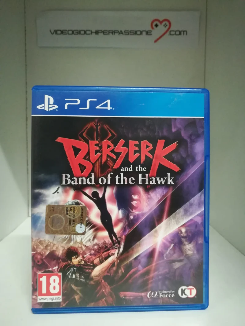 BERSERK AND THE BAND OF THE HAWK PS4 (usato garantito)(versione italiana, spagnola)