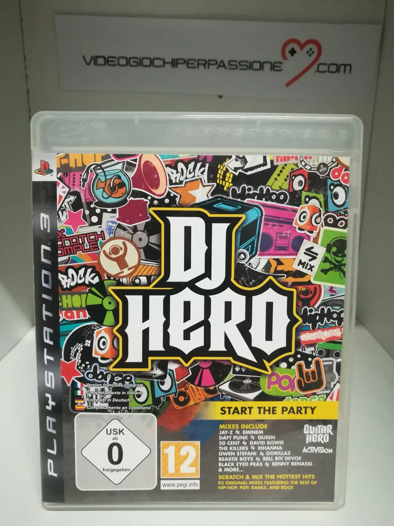 DJ HERO PS3 (usato garantito)(completamente in italiano)