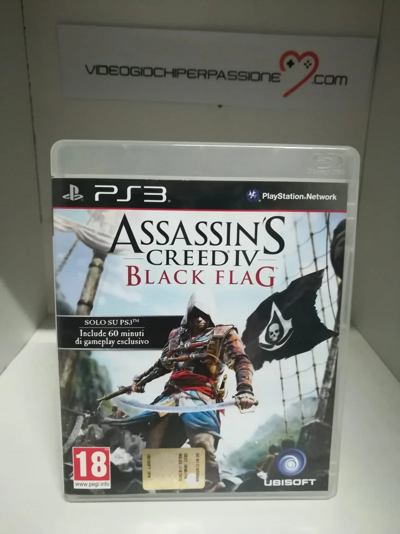 ASSASSIN'S CREED IV BLACK FLAG PS3 (usato garantito)(versione italiana)