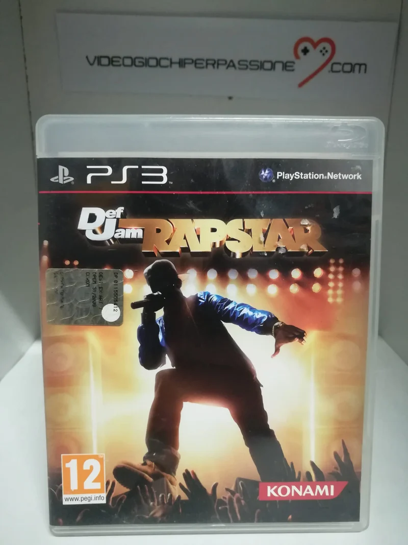 DEF JAM RAPSTAR PS3 (usato garantito)
