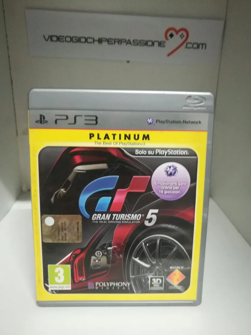 GRAN TURISMO 5 PS3 (usato garantito)(versione italiana)