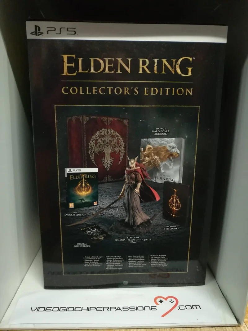 Elden Ring Collector's Edition Playstation 5 Edizione Europea