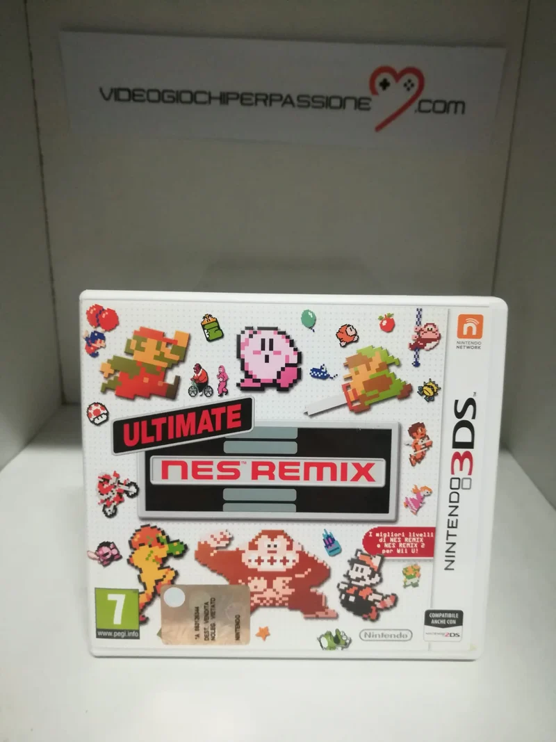 ULTIMATE NES REMIX NINTENDO 3DS (usato garantito)(versione italiana)