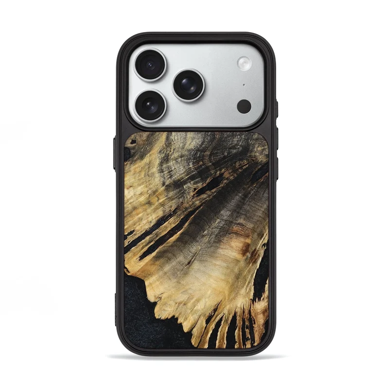 iPhone 18 Pro Wood Phone Case - Arron (Wood Burl, 829755)