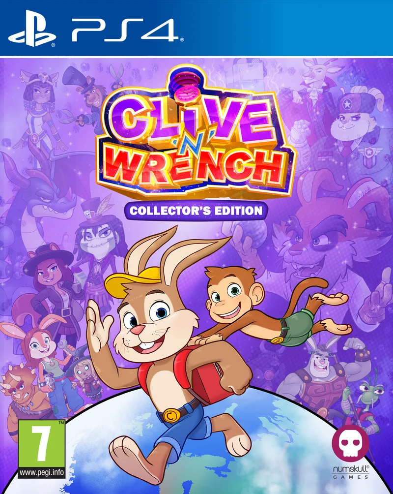 Clive 'N' Wrench Collector's Edition Playstation 4 Edizione Europea