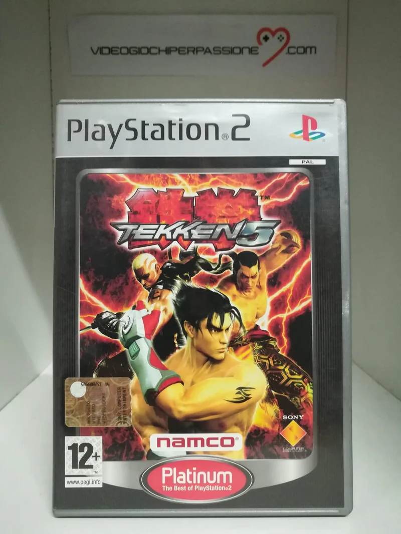 TEKKEN 5 PS2 (usato garantito)(senza manuale)