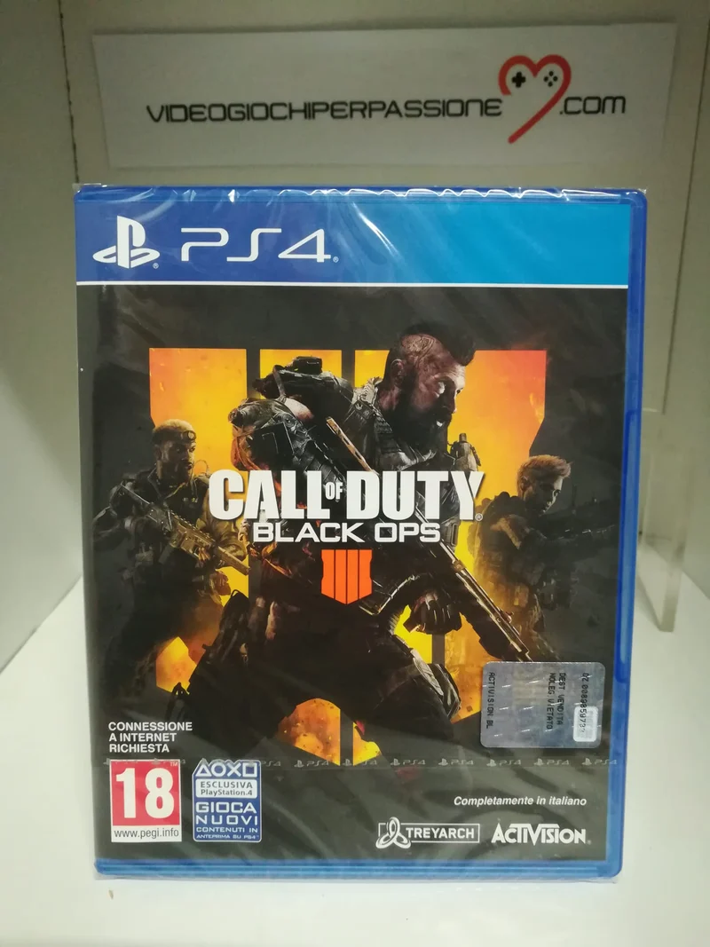 CALL OF DUTY BLACK OPS 4 PS4 (completamente in italiano)