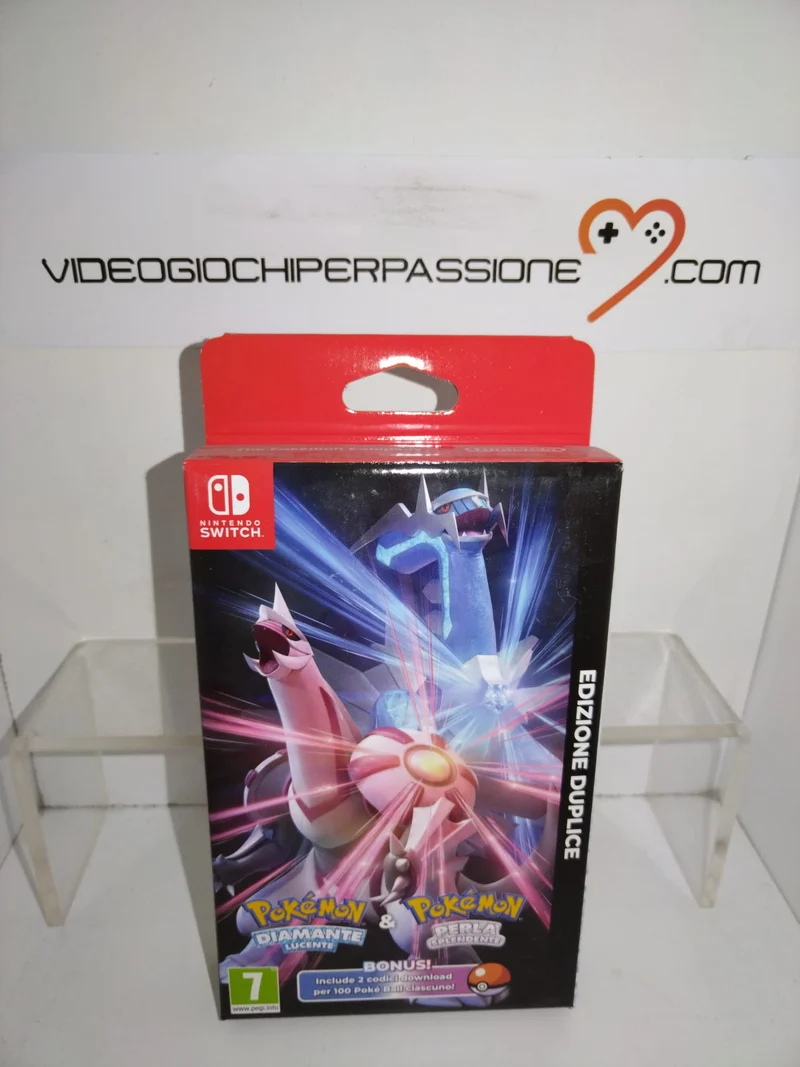 Pokemon Perla Splendente + Pokemon Diamante Lucente EDIZIONE DUPLICE