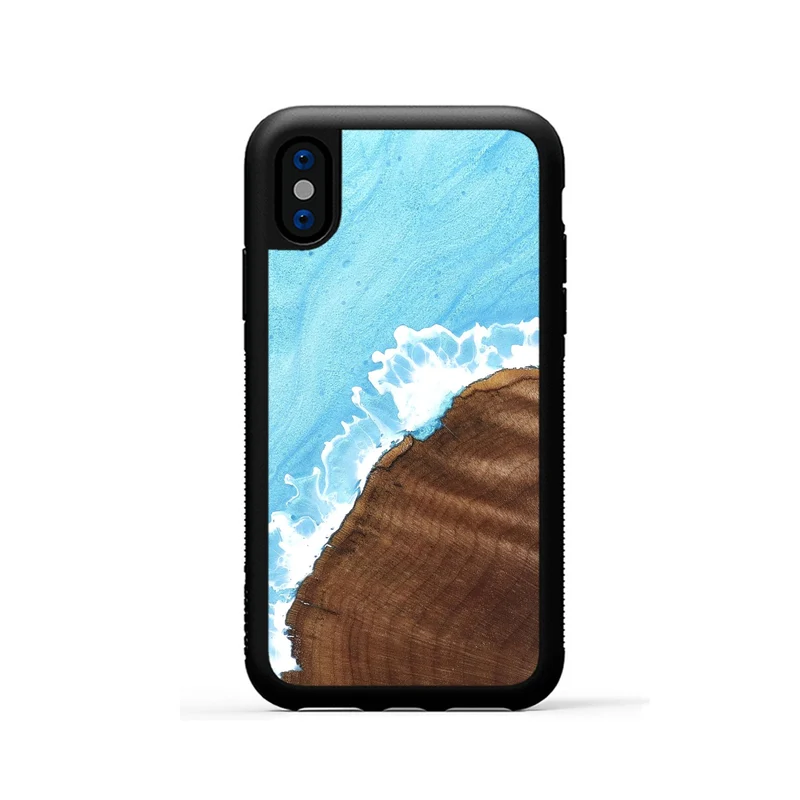 iPhone Xs Wood Phone Case - Yetta (Coastal, 829937)
