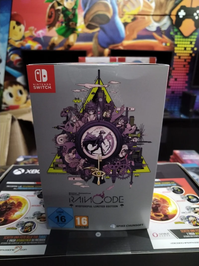 Master Detective Archives: RAIN CODE Mysteriful Limited Edition Nintendo Switch Edizione ITALIANA