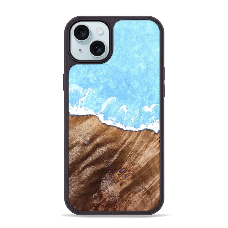 iPhone 15 Plus Wood Phone Case - Jericho (Coastal, 829928)