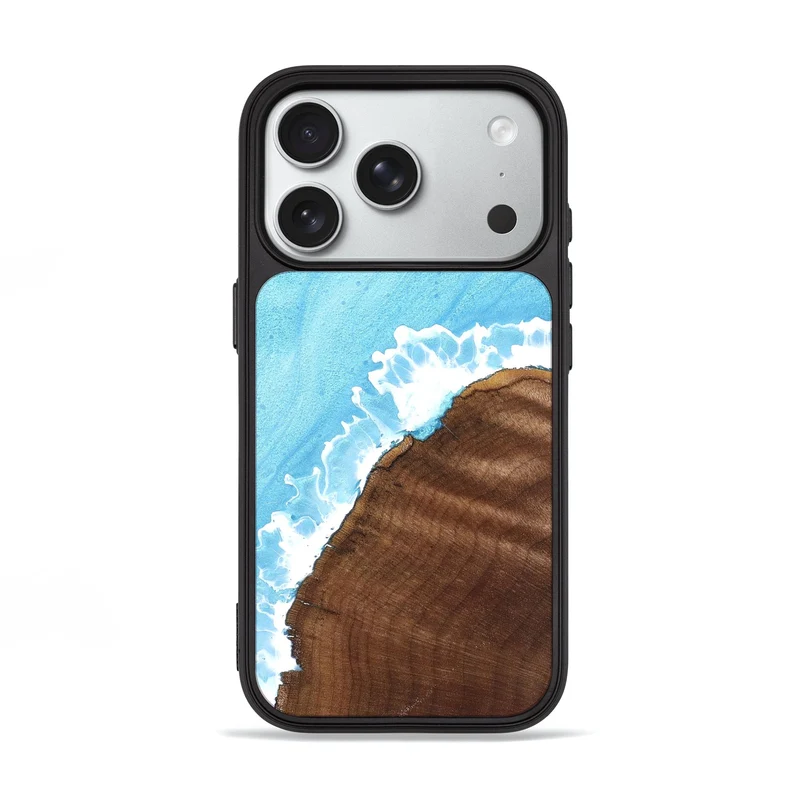 iPhone 18 Pro Wood Phone Case - Yetta (Coastal, 829937)