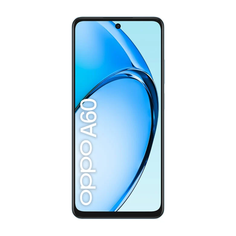 OPPO A60 Smartphone, AI Doppia Fotocamera 50+2MP, Selfie 8MP, Display 6.67” 90HZ LCD HD+, 5000mAh, RAM 8(Esp4GB/6GB/8GB)+ROM 256GB (esp1TB), IP65, Ripple Blue