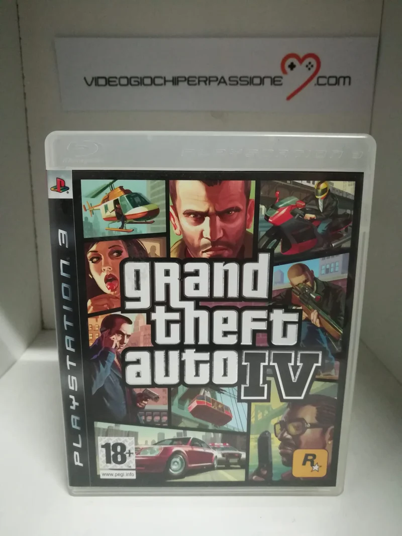 GRAND THEFT AUTO IV PS3 (usato garantito)