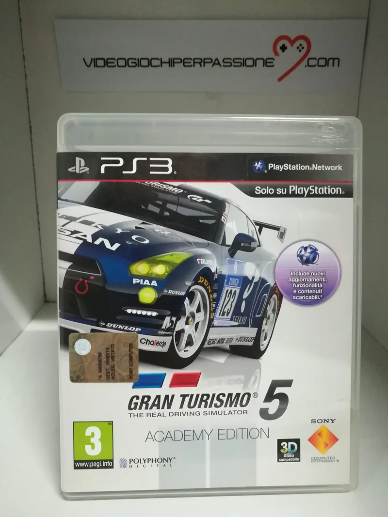 GRAN TURISMO 5: ACADEMY EDITION PS3 (usato garantito)(italiano)