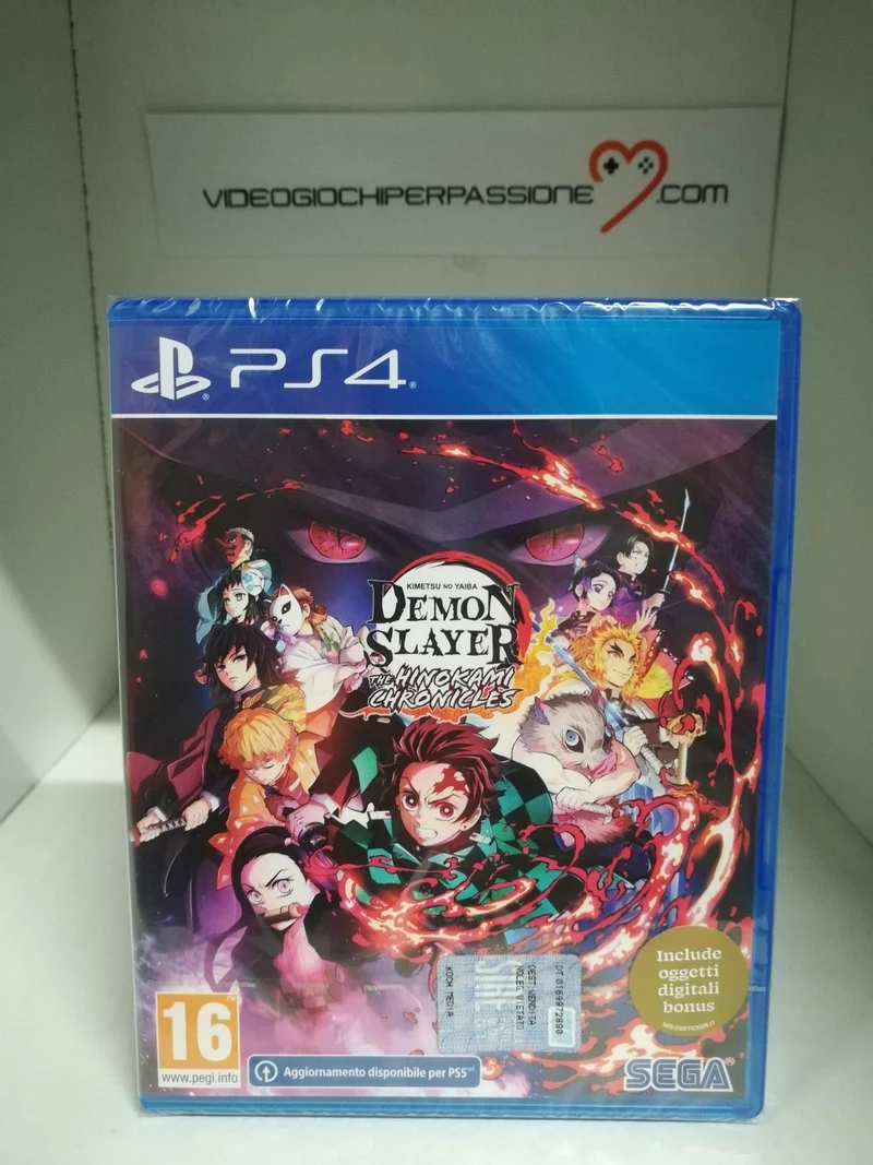 Demon Slayer-Kimetsu No Yaiba-The Hinokami Chronicles Playstation 4 (versione italiana)