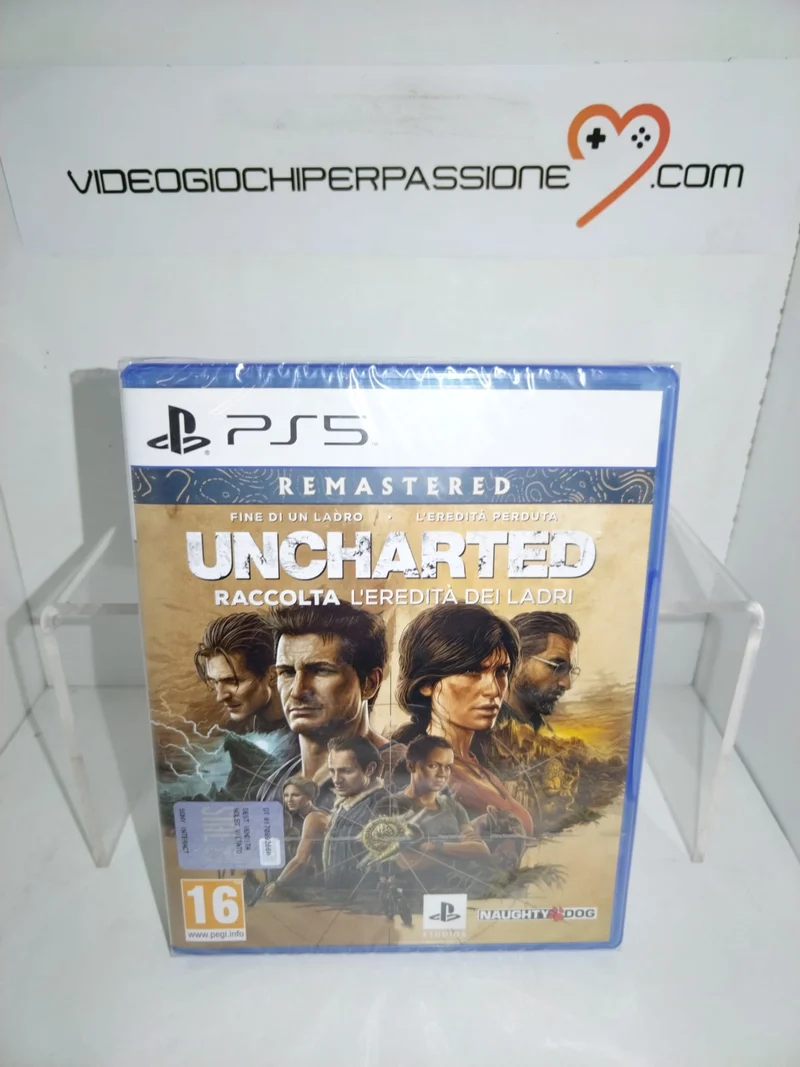 Uncharted: Raccolta L'eredità Dei Ladri Playstation 5 Edizione Italiana