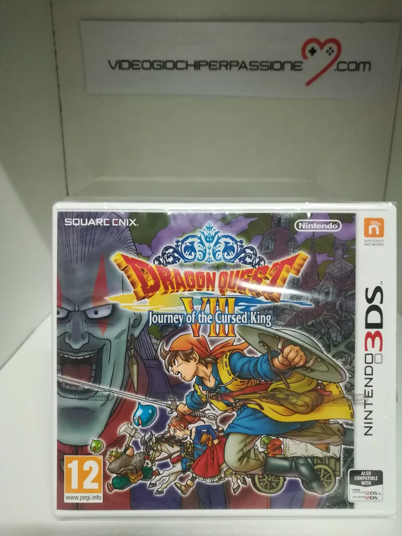DRAGON QUEST VIII JOURNEY OF THE CURSED KING NINTENDO 3DS