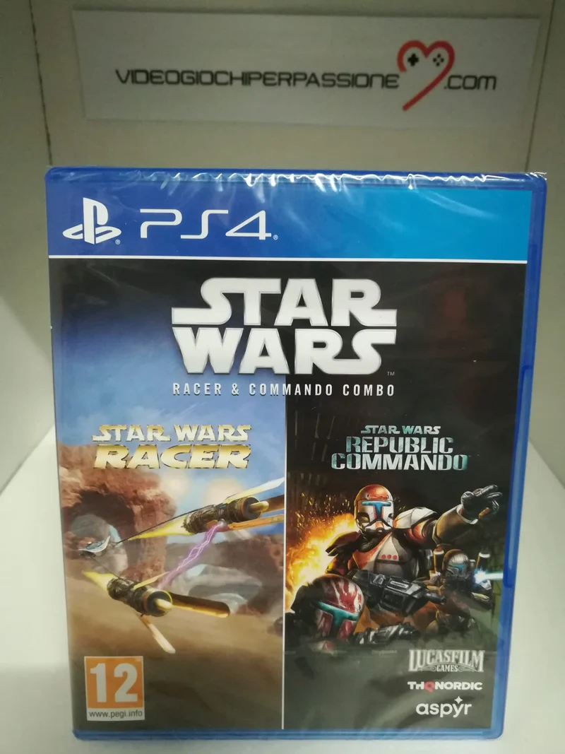STAR WARS RACER E COMMANDO COMBO PS4