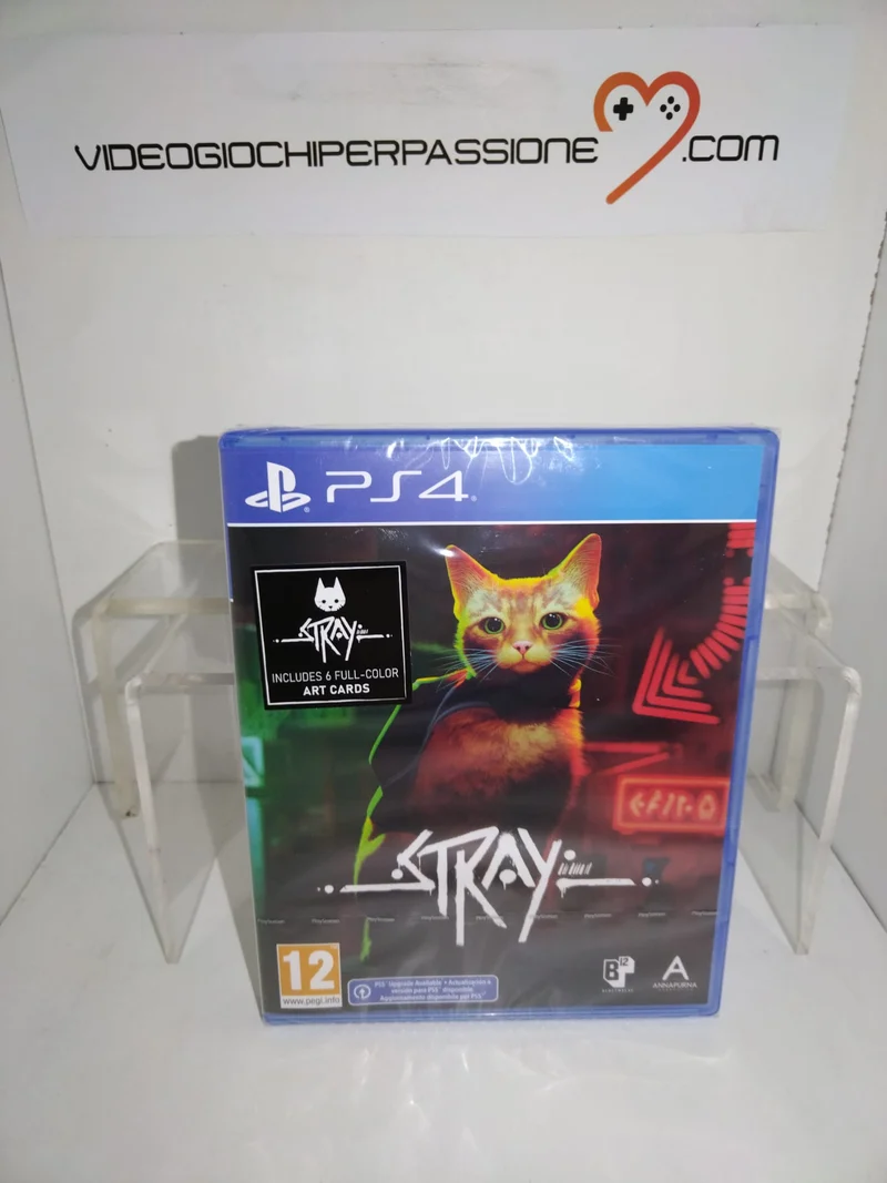 Stray Playstation 4 Edizione Fisica + 6 Cartoline da Collezione (versione europea)
