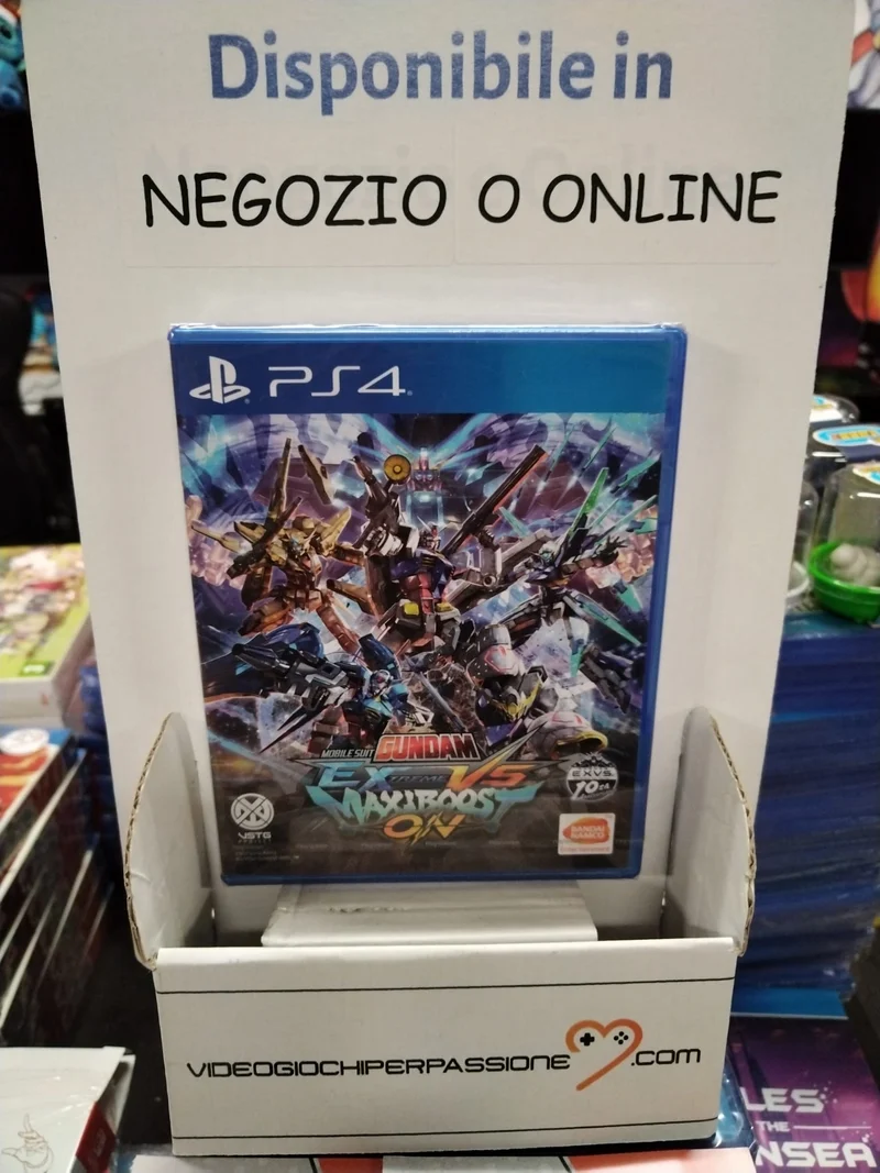 MOBILE SUIT GUNDAM: EXTREME VS. MAXIBOOST ON PS4 -SOTTOTITOLI: INGLESE