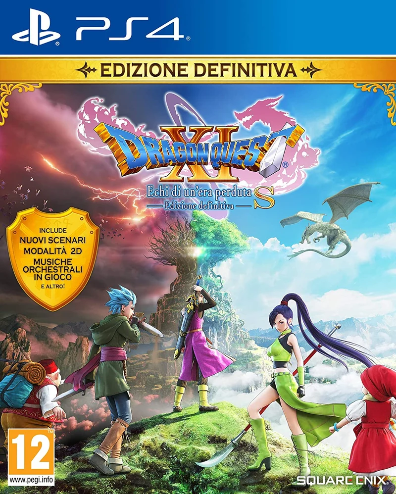 DRAGON QUEST XI ECHI DI UN'ERA PERDUTA PLAYSTATION 4 EDIZIONE Italiana