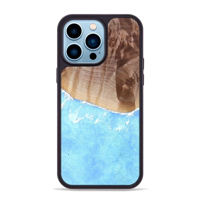 iPhone 14 Pro Max Wood Phone Case - Uriah (Coastal, 829927)