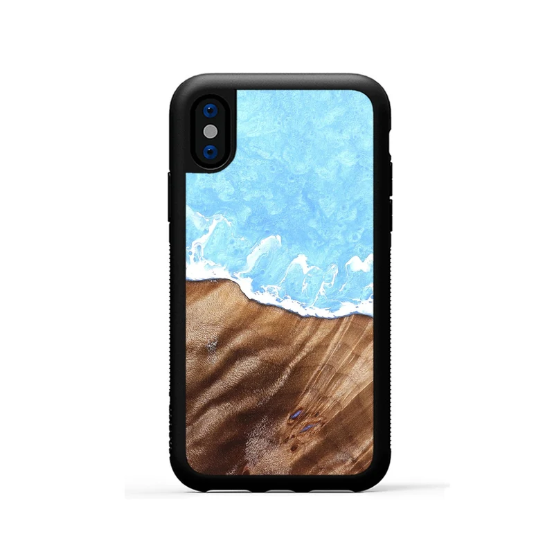 iPhone Xs Wood Phone Case - Jericho (Coastal, 829928)