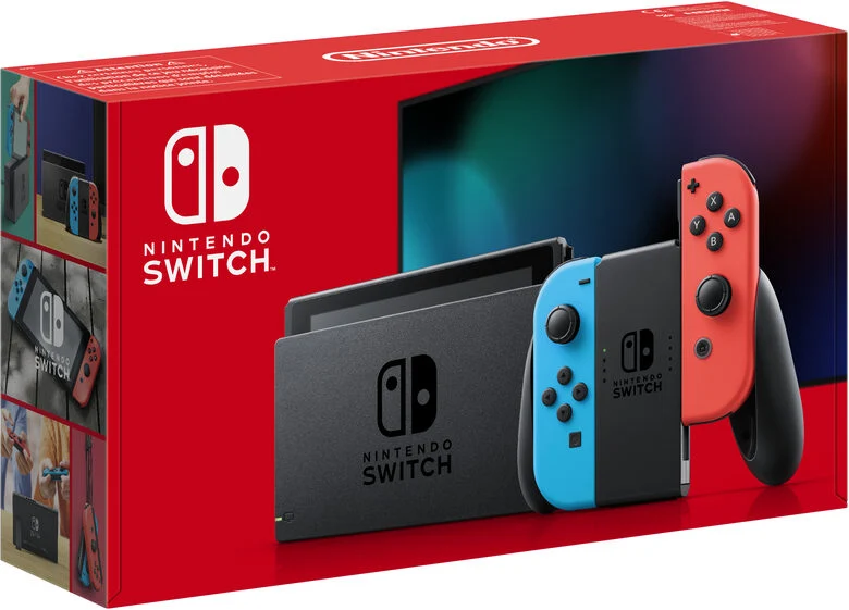 Nintendo Switch Rosso Neon/Blu Neon schermo 6.2 pollici