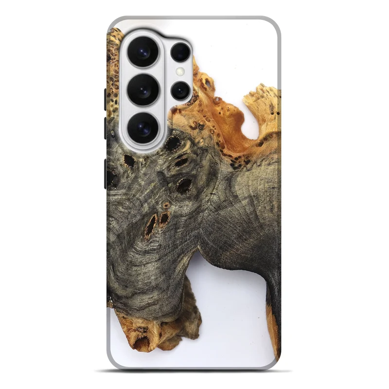 Galaxy S26 Ultra Wood Live Edge Phone Case - Kamari (Clear, 829833)