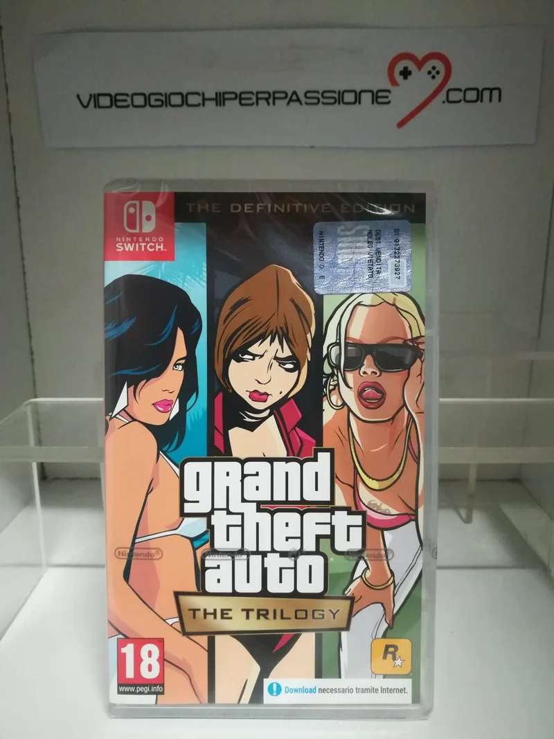 GTA Grand Theft Auto : The Trilogy - Definitive Edition Nintendo Switch