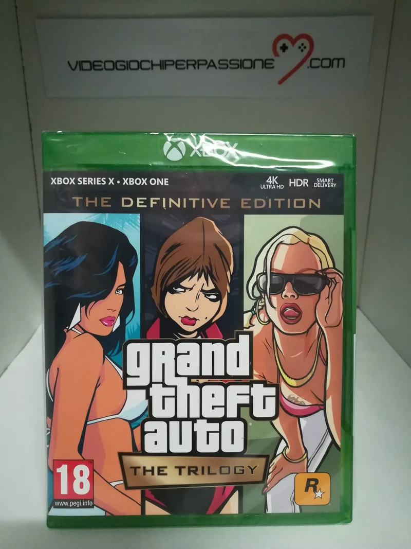 GTA - Grand Theft Auto: The Trilogy- The Definitive Edition - Xbox One - Xbox Serie X Edizione Europea