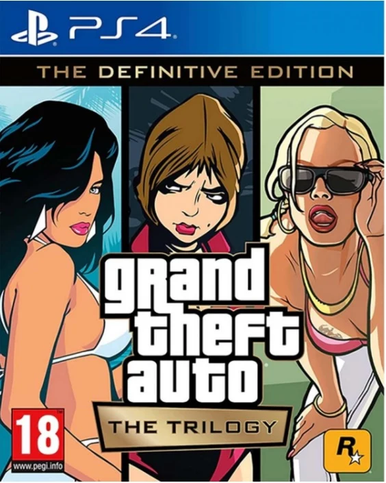 GTA - Grand Theft Auto: The Trilogy- The Definitive Edition - PlayStation 4 Edizione Europea